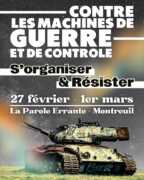 contre les machines de guerre événements
