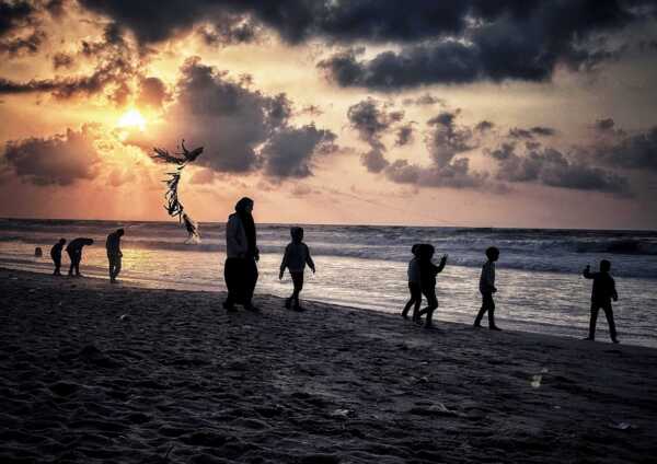 Gaza plage etre Palestinien Témoignage d'Abu Amir, le 23 mars 2026 - Être Palestinien