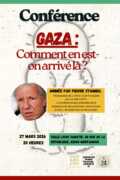 MontaubanPS À Montauban (82), conférence de Pierre Stambul : "Gaza : comment en est-on arrivé là?"