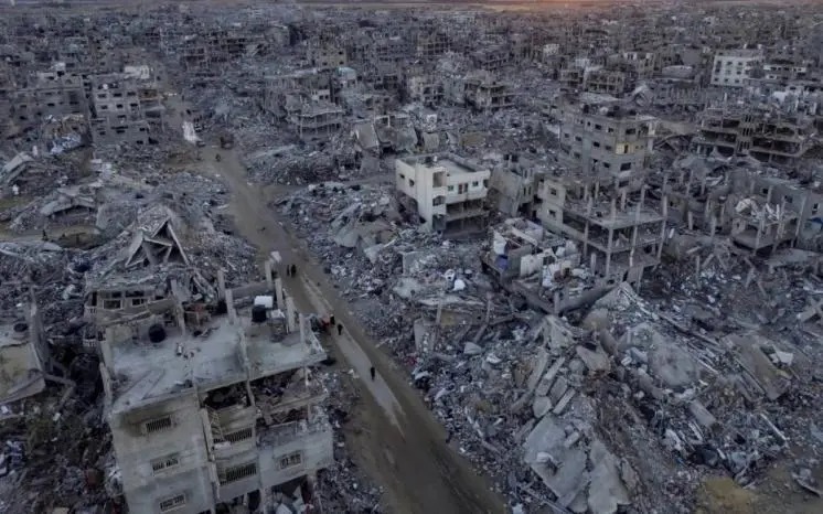 ville de Rafah detruite mars 2026 PHOTOTHÈQUE DE l'UJFP À GAZA