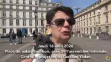 Rassemblement contre le projet de loi Caroline Yadan