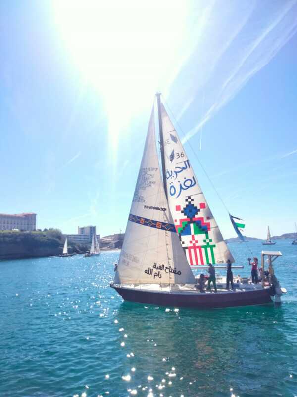 Mille madleen Bateaux Depart 2 Thousand Madleens : premier départ de la flottille pour Gaza