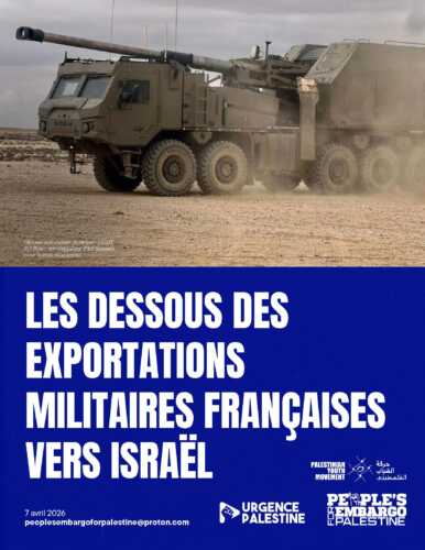 Rapport armement Israel FINAL france fr 1 Page 01 Les dessous des exportations militaires françaises vers Israël