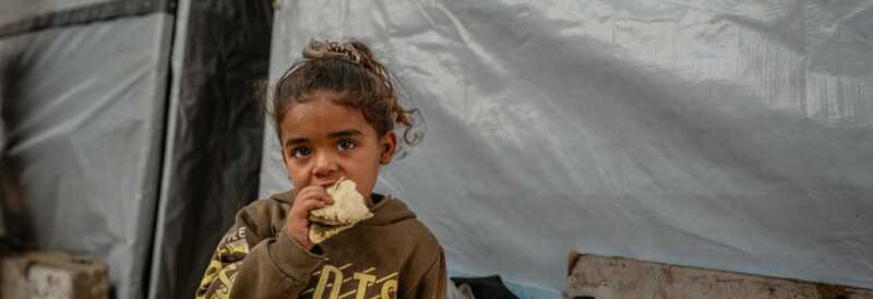 Une petite fille a Gaza Rapport sur la situation humanitaire | 23 avril 2026