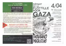 depart 1000 Madleen Thousand Madleens : premier départ de la flottille pour Gaza, le 4 avril 2026