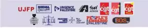 Gaza : mettre fin à l'impunité 6 logos assoces plainte armement fedex Gaza : mettre fin à l'impunité