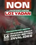 non a la loi Yadan 14 4 26 événements