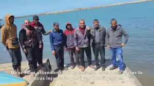 Message de Zakaria Bakr, délégué syndical des pêcheurs de Gaza : accueillir les flottilles ! 20 pecheurs de Gaza flottilles Message de Zakaria Bakr, délégué syndical des pêcheurs de Gaza : accueillir les flottilles !