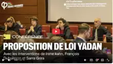 video Loi Yadan Assemblee nationale 31 mars 26 Conférence le 31 mars à l'Assemblée nationale - Loi Yadan : une instrumentalisation de l'antisémitisme et une menace pour nos libertés