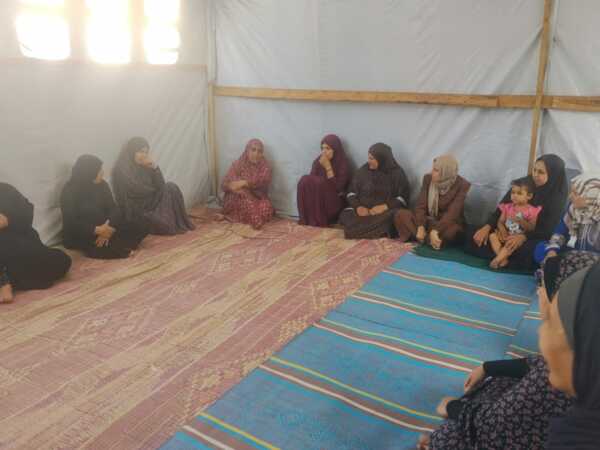 Témoignage d'Abu Amir, des 20 et 21 mai 2026 - Ateliers de soutien psychologique pour les femmes dans les camp Al-Durra et d’Al-Israa 1 Abu Amir 21 5 26 atelier psy Témoignage d'Abu Amir, des 20 et 21 mai 2026 - Ateliers de soutien psychologique pour les femmes dans les camp Al-Durra et d’Al-Israa