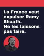 Shaath Soutien à Ramy Shaath