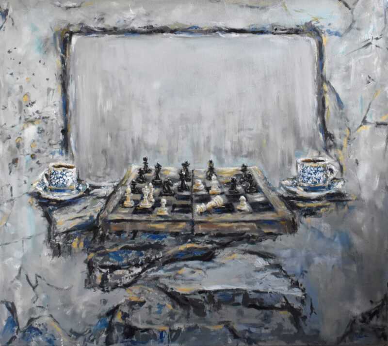 Echec et Mat Témoignage d'Abu Amir, le 17 juin 2026 - Exposition culturelle à Gaza : deux années de créativité