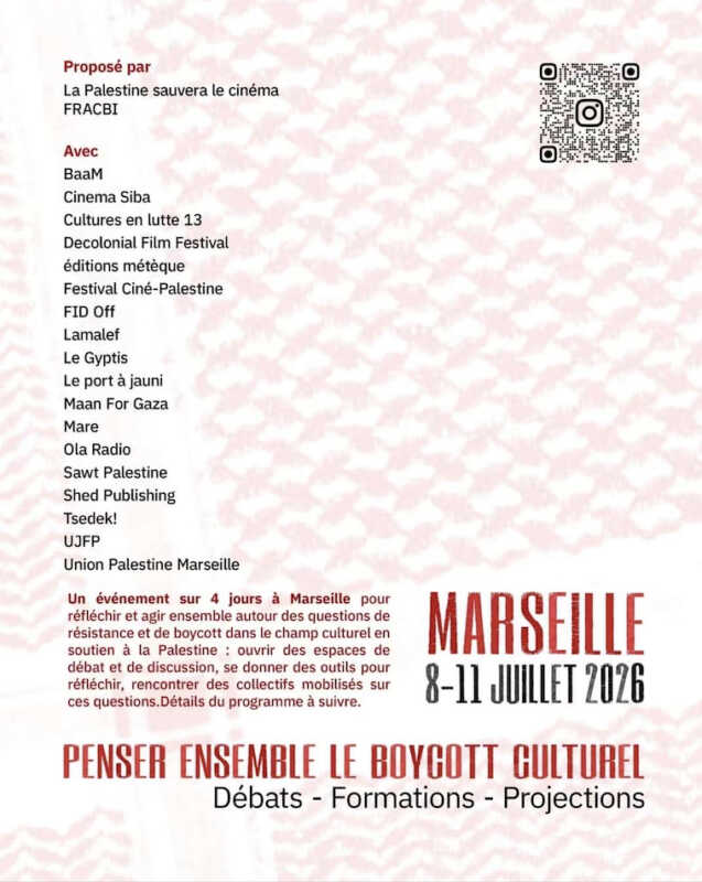 Pacbi juillet 26 OK Penser ensemble le boycott culturel