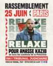 Rassemblement pour Anasse Kazib À Paris (17e), rassemblement en soutien à Anasse Kazib