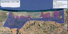 carte Gaza Témoignage d'Abu Amir, le 11 juin 2026 - Gaza : que signifie le contrôle de 70 % du territoire ?