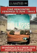 À Vaulx-en-Velin (69), projection du film "Collapse" en présence de l'Union Juive Française pour la Paix 8 collapseamphis À Vaulx-en-Velin (69), projection du film "Collapse" en présence de l'Union Juive Française pour la Paix