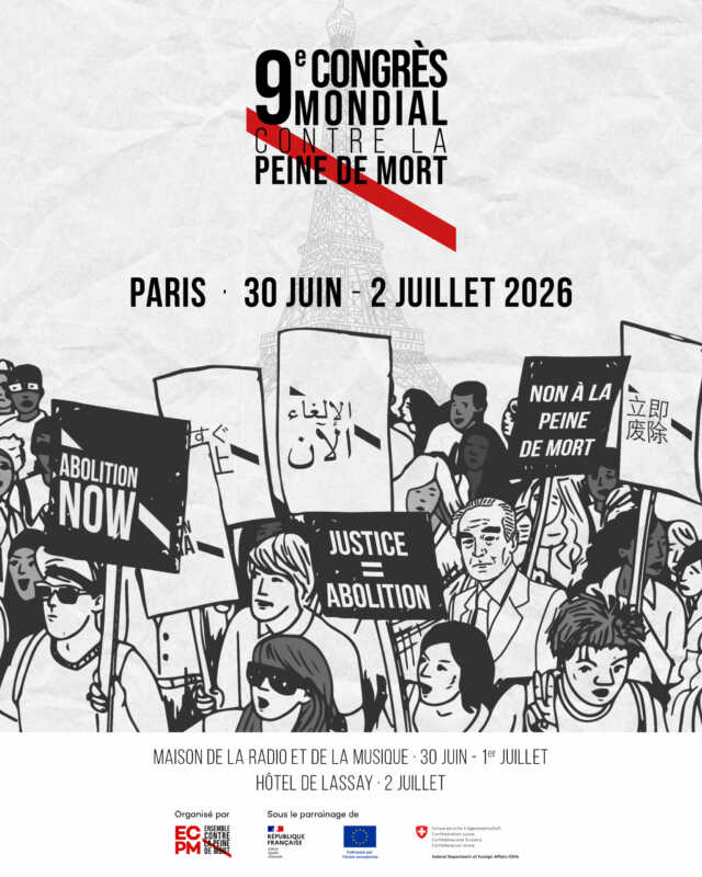 À Paris, 9ème Congrès Mondial contre la peine de mort 3 congres À Paris, 9ème Congrès Mondial contre la peine de mort