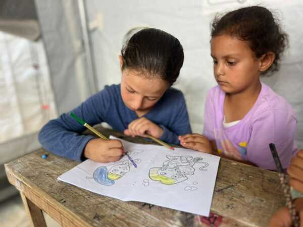 Abu Amir 9 7 26 aide educative 08da5153 9b72 478f b0b1 d15d952556e5 Témoignage d'Abu Amir, le 9 juillet 2026 - L’éducation à Gaza entre les décombres et les tentes