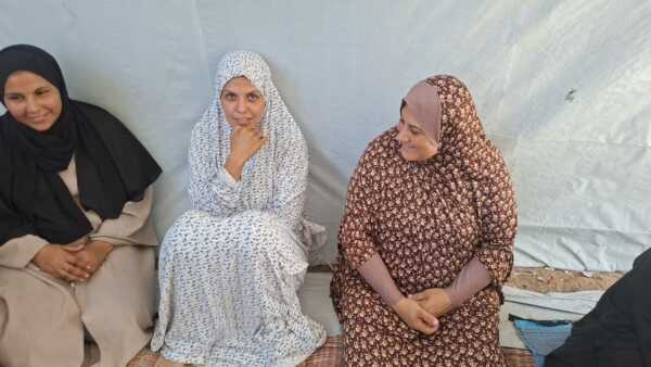 Abu Amir 25 8 26 atelier psy Témoignage d'Abu Amir, le 25 août 2026 - Compte rendu des ateliers de soutien psychosocial pour les femmes