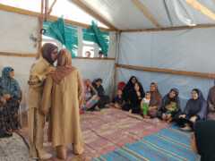 Abu Amir 3 8 26 atelier psy IMG 9614 Témoignage d'Abu Amir, le 3 août 2026 - Ateliers de soutien psychologique pour les femmes