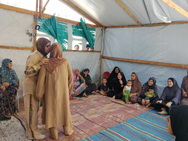 Témoignage d'Abu Amir, le 3 août 2026 - Ateliers de soutien psychologique pour les femmes 1 Abu Amir 3 8 26 atelier psy IMG 9614 Témoignage d'Abu Amir, le 3 août 2026 - Ateliers de soutien psychologique pour les femmes