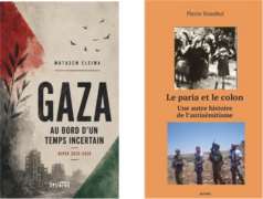 Gaza et paria À Marseille (13), soirée avec Pierre Stambul autour de 2 livres