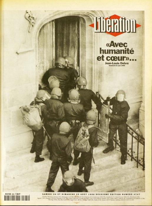 Dossier spécial 30ème anniversaire de la lutte des sans-papiers de Saint-Bernard 12 La Une de liberation sans papiers 11 Fride Dossier spécial 30ème anniversaire de la lutte des sans-papiers de Saint-Bernard
