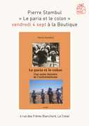 affiche Stambul ALT À La Ciotat (13), présentation du nouveau livre de Pierre Stambul
