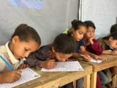 Abu Amir 15 9 26 education Témoignage d'Abu Amir, le 15 septembre - Les habitants de Gaza attendent la reconstruction