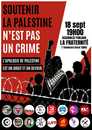 PalestineMarseille18sept À Marseille (3ème), assemblée publique : "soutenir la Palestine n'est pas un crime"