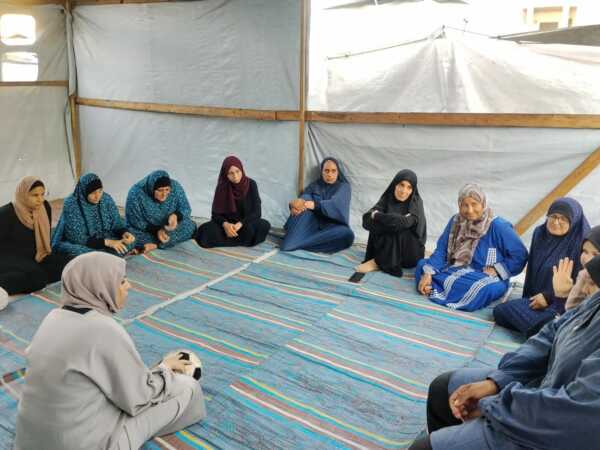 Abu Amir 28 9 26 ateliers psy Témoignage d'Abu Amir, le 28 septembre 2026 - Compte rendu hebdomadaire des ateliers de soutien pour les femmes
