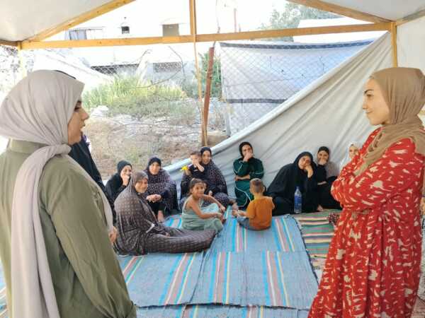 Abu Amir 5 10 26 Ateliers psy Témoignage d'Abu Amir, le 5 octobre 2026 - Compte-rendu hebdomadaire des ateliers de soutien pour les femmes