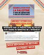 Deambulation 7 10 1 À Paris, déambulation pour la Palestine