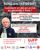 FlyerVandoeuvre À Vandœuvre-lès-Nancy (54), rencontre-débat avec Pierre Stambul : "Comment en est-on arrivé au génocide à Gaza"