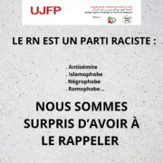 Incroyable : le président d'un parti fondé par des antisémites serait lui-même antisémite ? Qui l'eût cru ? 18 LE RN EST UN PARTI RACISTE . Antisemite . Islamophobe . Negrophobe .Romophobe. 26.28 x 26.28 cm Incroyable : le président d'un parti fondé par des antisémites serait lui-même antisémite ? Qui l'eût cru ?