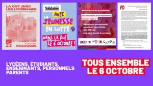 soutein aux lyceens événements