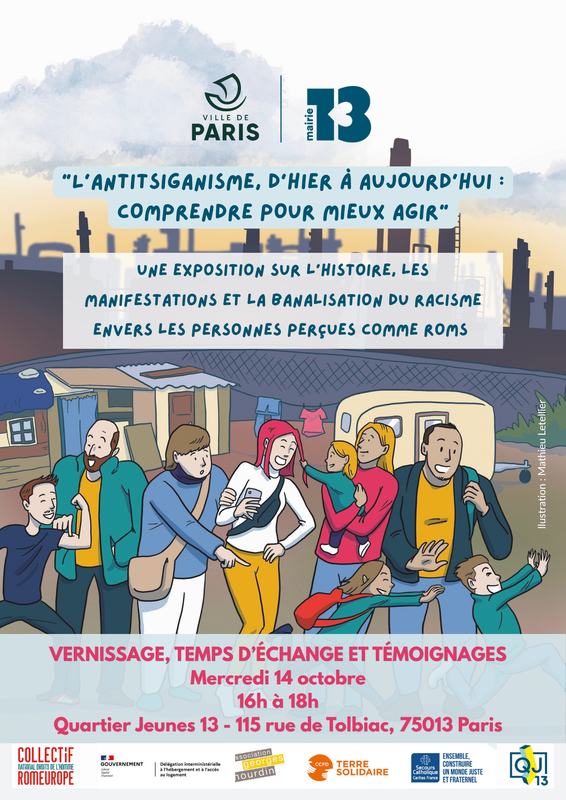 vernissage romeurope À Paris, exposition à voir : l'antitsiganisme d'hier et d'aujourd'hui