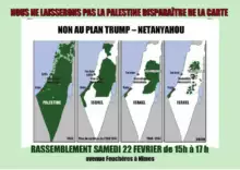 À Nîmes (30) le 22 février 2020, rassemblement de protestation contre le "deal du siècle" 2 flyer_non_au_plan_trump.jpg